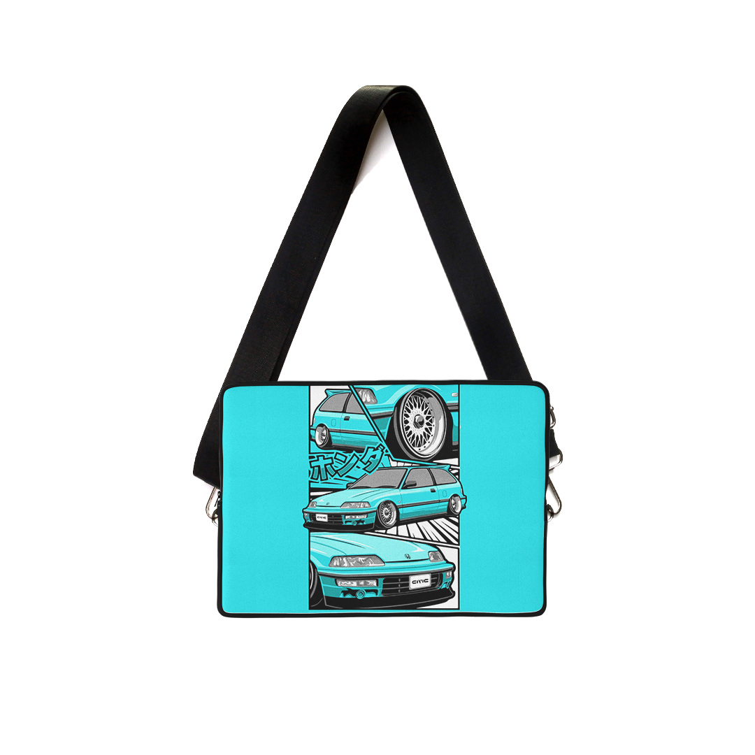 Blue car labtop sleeve