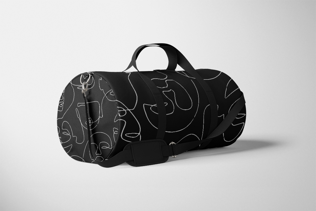 Face Duffle Bag