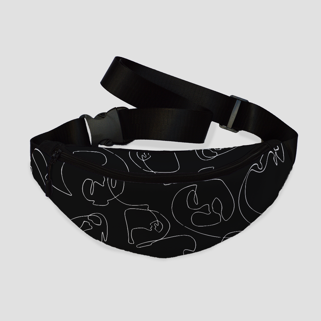 Line faces fanny pack
