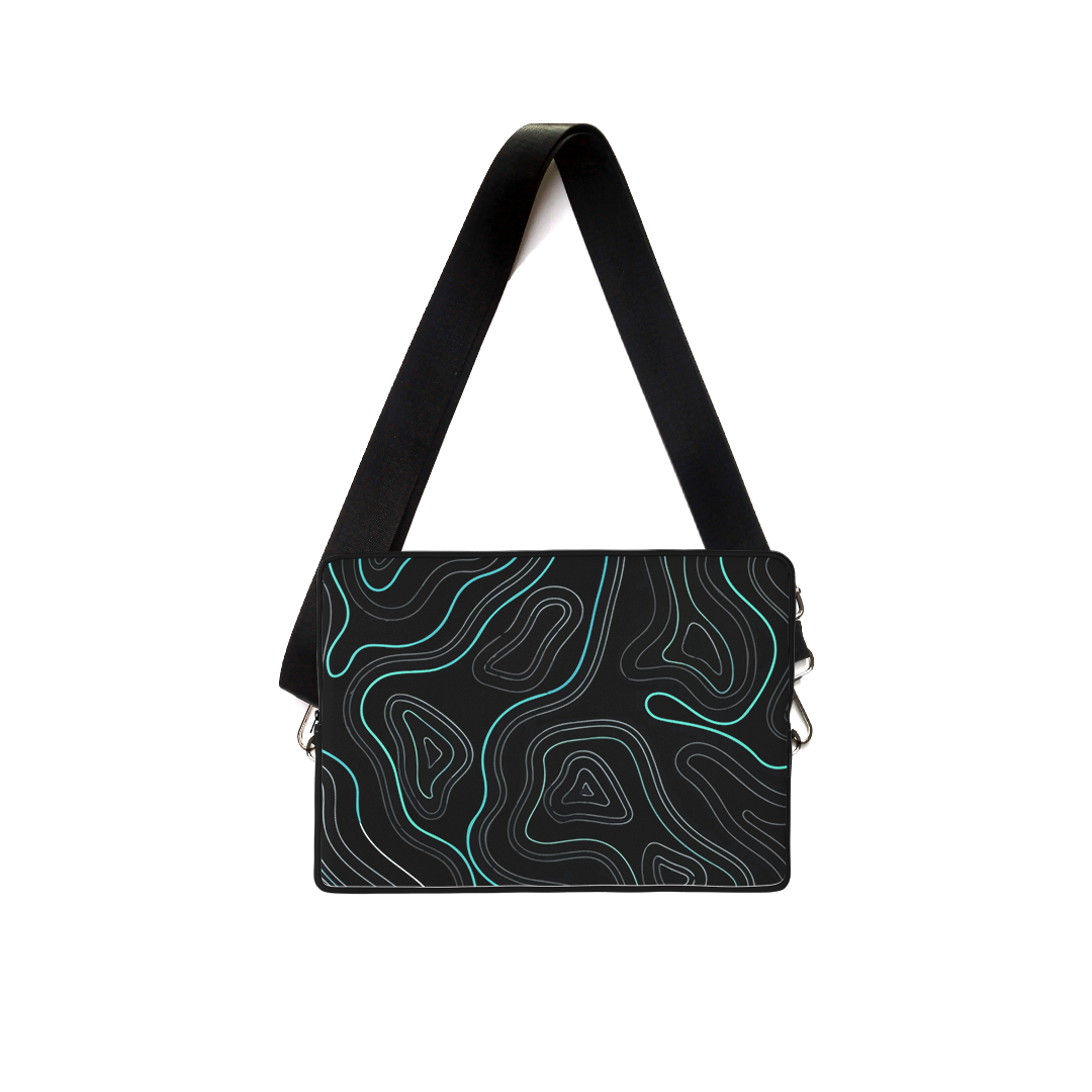 Lines waves labtop sleeve