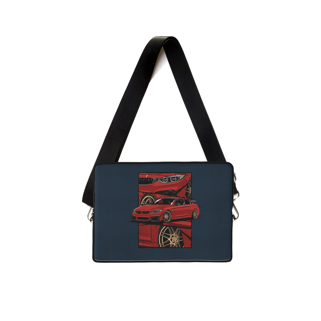 Red car labtop sleeve