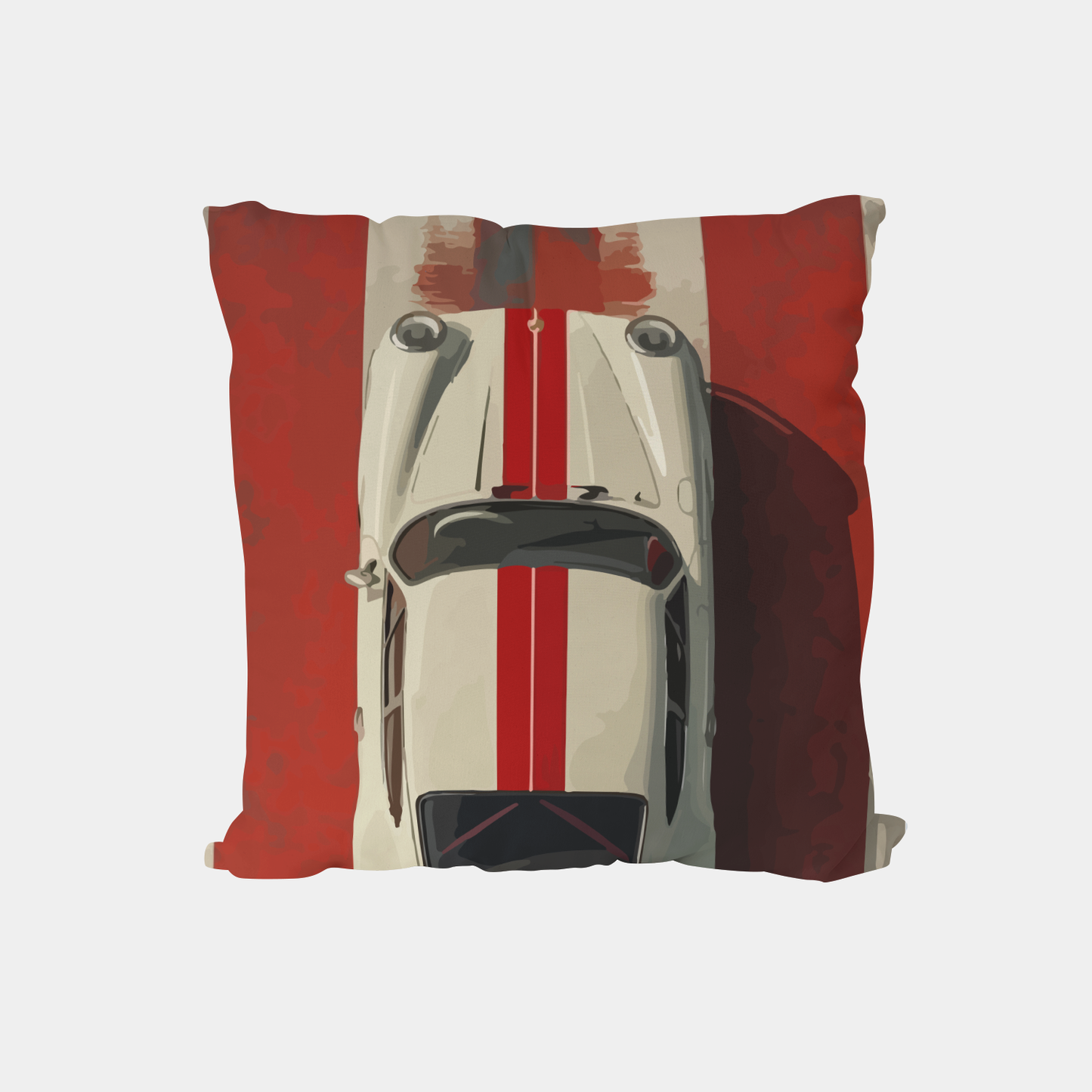 Red line car pillow