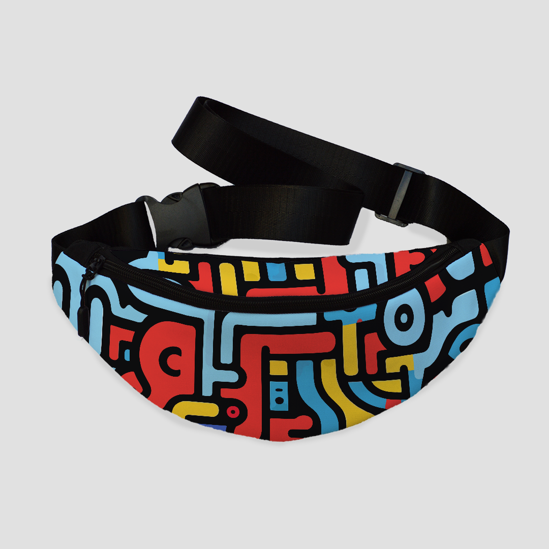 Shapes fanny pack