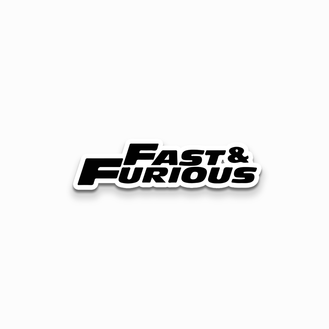 The fast & the furious Sticker