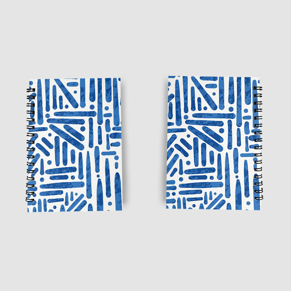 White Blue Note Book