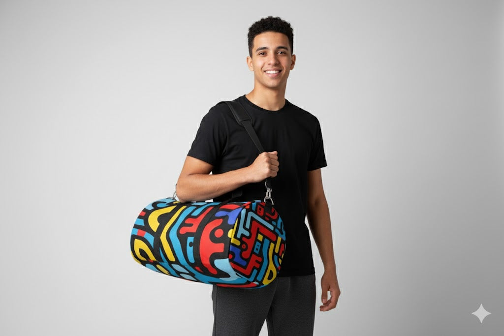 Pattrtn Colouers Duffle Bag