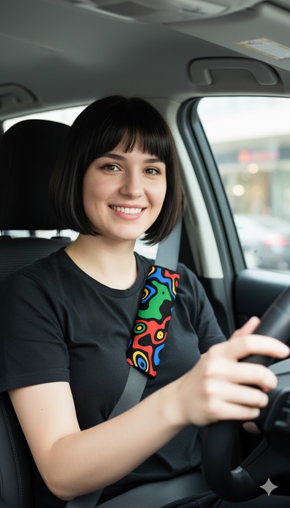 Pattern Car Seat belt Cover