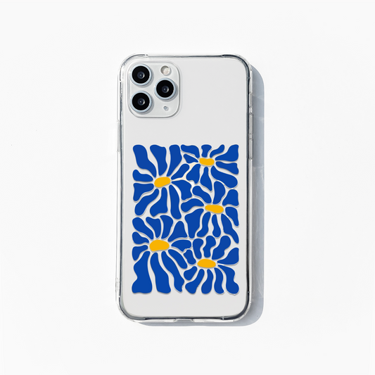 Blue flowaers Phone case