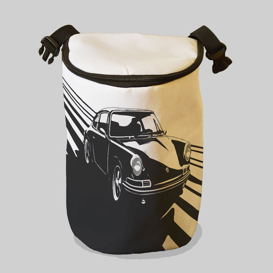 Car Black Car Trash Bin