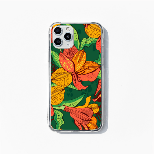 Colored flowaers Phone case