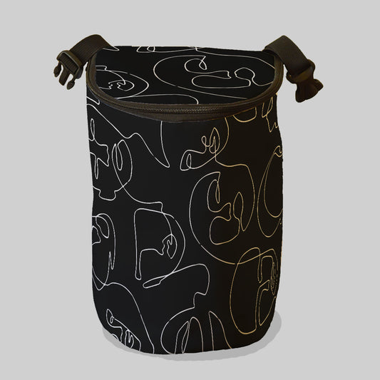 Faces Car Trash Bin