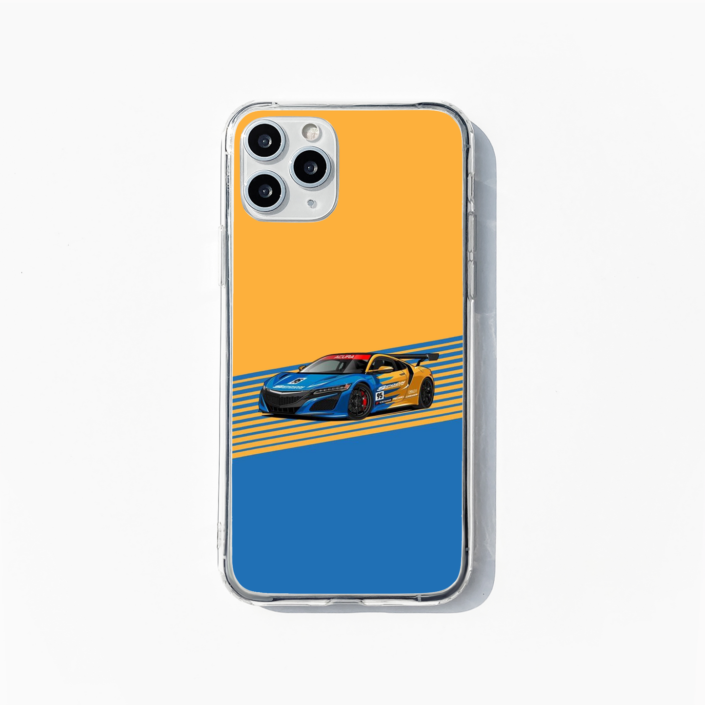 Yellow car Phone case