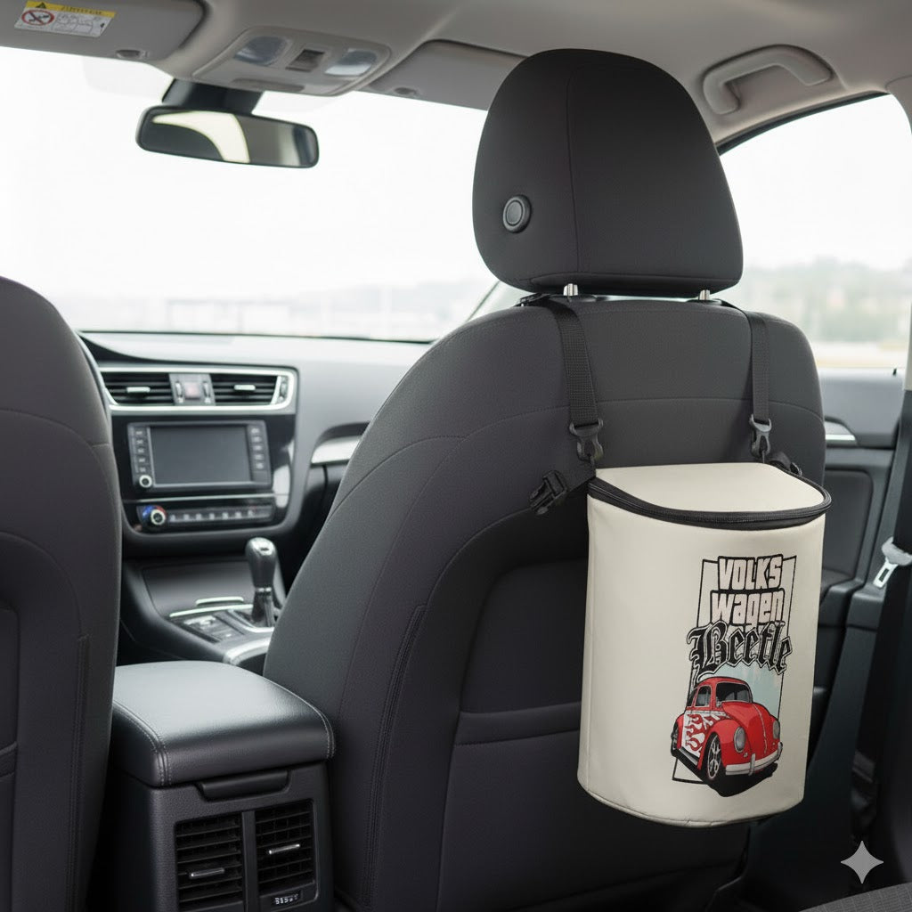 Volks Car Trash Bin