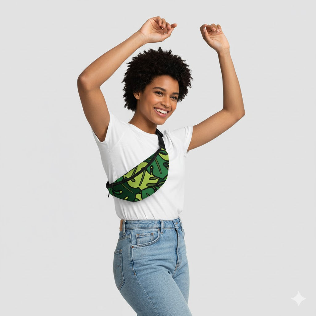 Leaf fanny pack