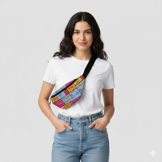 Line faces 2 fanny pack