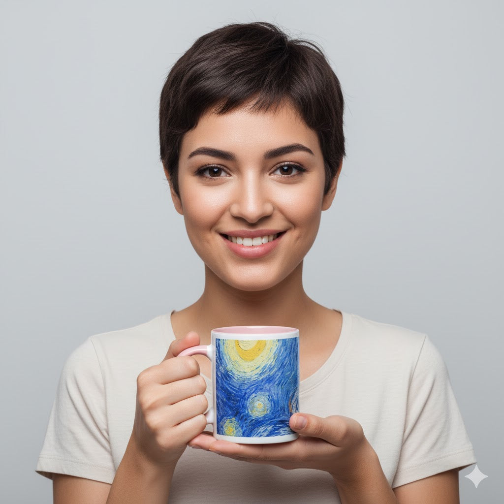The starry night mug