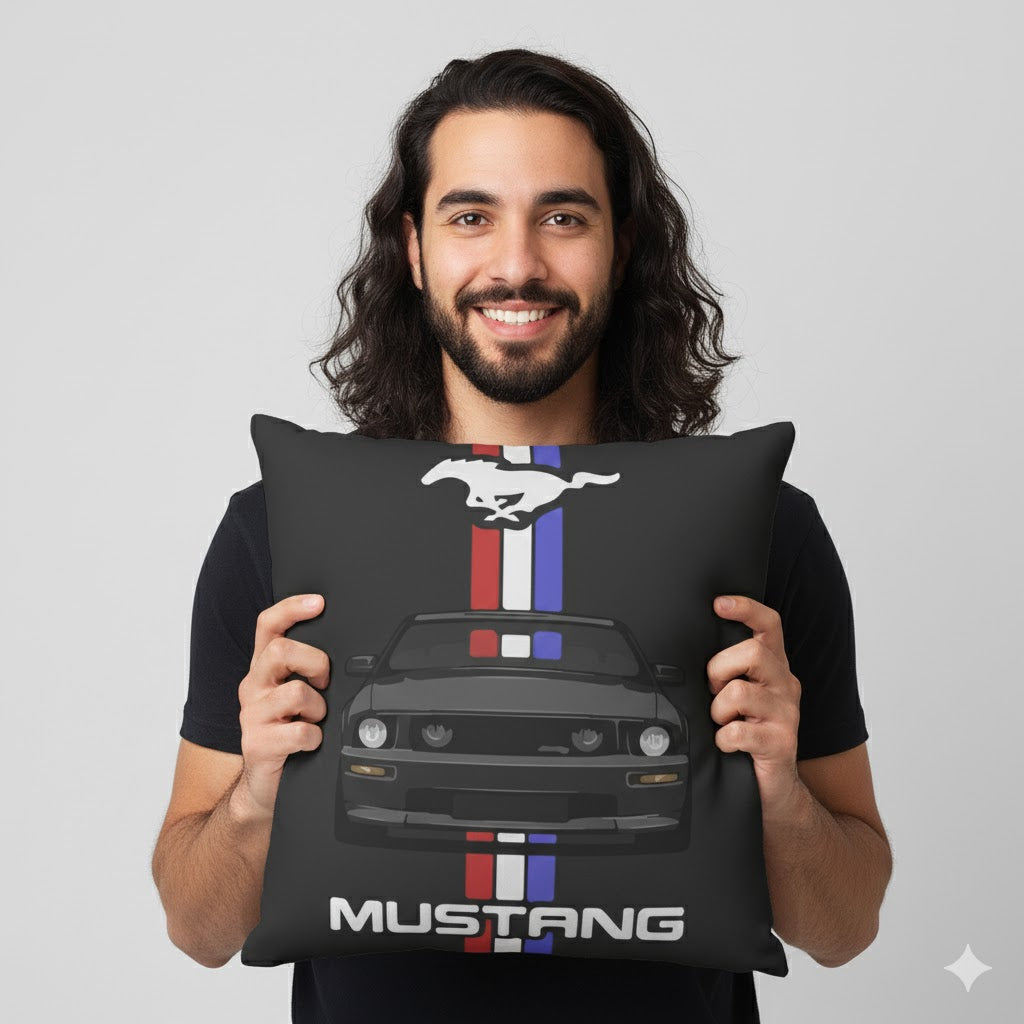 Mustang pillow