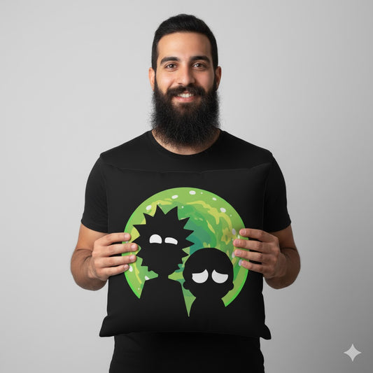 Rick & morty pillow